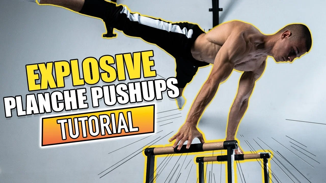 Explosive Planche Push-Ups: 3 Tips by Daniel Hristov