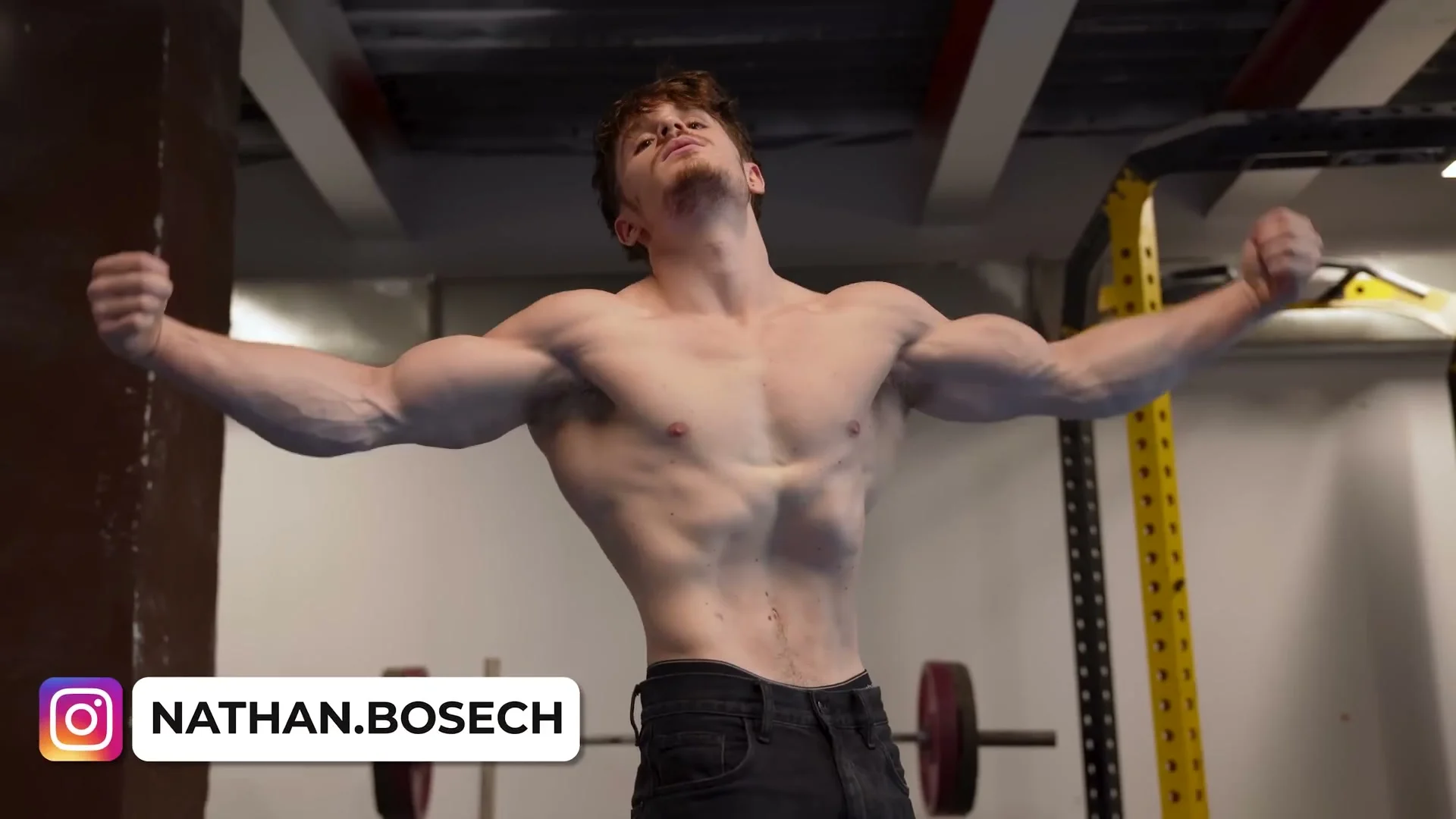 Daniel Flefil and Nathan Bosech at a calisthenics training location in Bulgaria